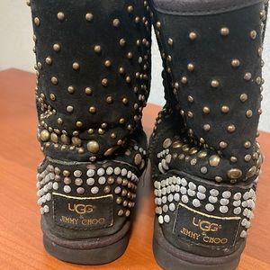 Jimmy Choo Uggs shearling used size 7